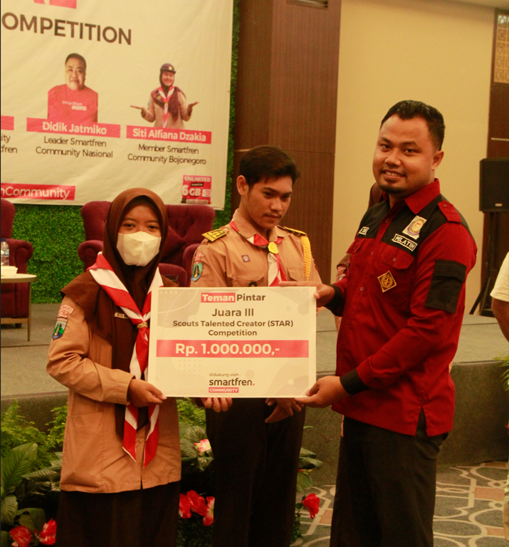 Juara 3 Scouts Talented Creator Competition