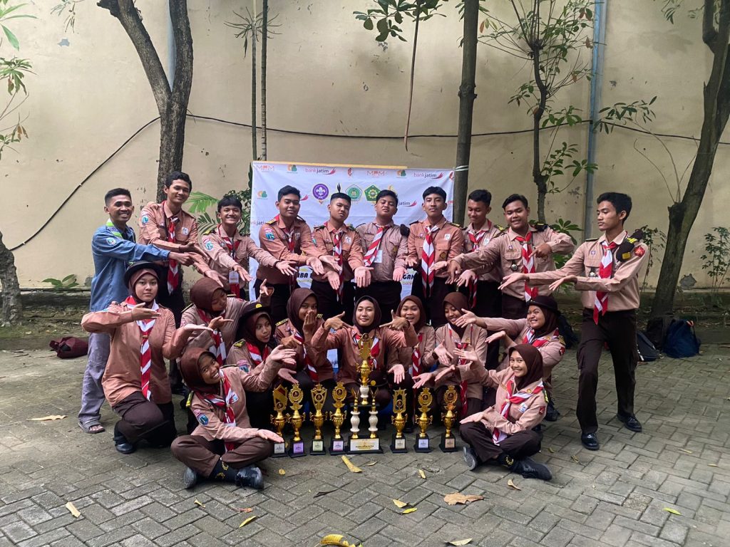 Juara Umum Lomba Keterampilan Pramuka Penegak